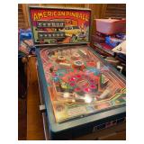 Vintage American Pinball Machine with box and it WORKS!