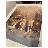 G Harvey signed print w/certificate