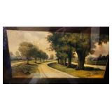 George Hadland signed print, 1908