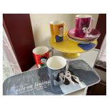 Mary Kay cake plate stand, cups and cake plates