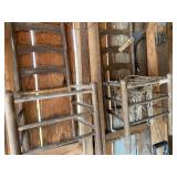 Primitive Ladder Back Chairs