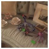 Tea cups, settee