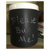 Write your own message coffee mug