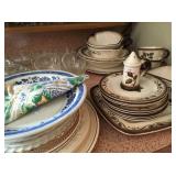 Vintage dishes