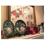 Art, decorative 3-D plates
