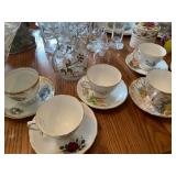 Antique goblet Nova Scotia Ribbon and Star