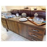 Mid Century walnut credenza