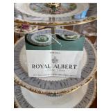 Royal Albert tiered serving piece