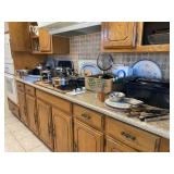 Kitchen stocked with excellent items