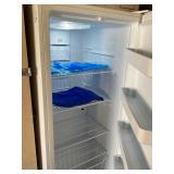 inside photo of Insignia upright Freezer, Model NSUZ14XWH7