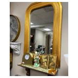 Assortment of Gold Gilded Antique mirrors