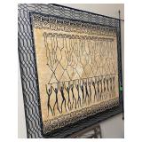 Original design by Gracie Reed, Tribal Art on plaster