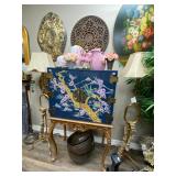 Beautiful Asian style cabinet with cherry blossoms