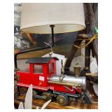 Train Engine table lamp