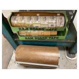 Ram board seam tape and wax butcher paper