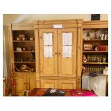 Pine Wall Unit, 3 sections, by British Traditions