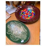 1960s pottery and ashtrays made by Cynthia Mirick
