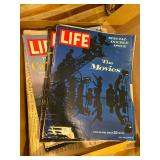 Assortment of Vintage life Magazines