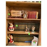 Antique Books and Hummel Figurines