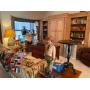 Living Room full of decoratives and one of kind items