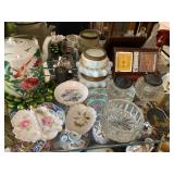 Hand painted bowls and other treasures