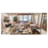 Christmas room filled with Vintage to Modern items