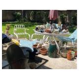 Outdoor furniture, pots and MORE
