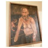 Original Artwork by Seth Camm, LEE Homeless Man