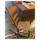 Rocker with Cane Seat