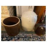 Antique Stoneware jugs and crockery