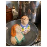 Monique and Bob Salt Pepper Shakers