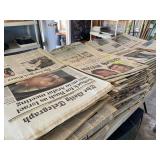 Over 50 years of newspapers, Dallas Morning News, Dallas Times Herald, New York Times and MORE