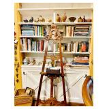 Mahogany Decorative Easel Hand Carved