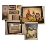 Large Art Collection throughout the Home