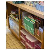 Sewing Room storage boxes and files