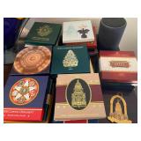 1996 to 2023 State of Texas Annual Christmas Ornaments still in boxes