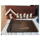 Family Dog House Wall Plaque
