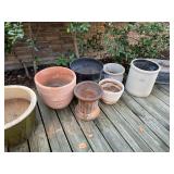 Terra cotta pots