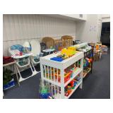 Baby Beds, Changing Station, Highchairs