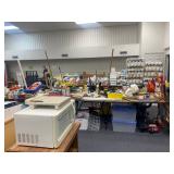 The Fellowship Hall is packed with goodies 