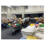 The Fellowship Hall is packed