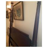 Full size mahogany rice bed