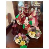 2 Assortment of Royal Doulton figurines