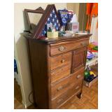 3 Antique Dresser Mans Chest needs TLC