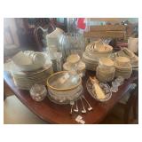 Assortment of Blue Delfts Holland porcelain items
