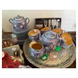 Lusterware Tea Set