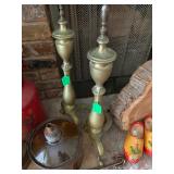 Brass Fireplace irons