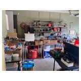 Garage FULL of tools, hand, yard and garden