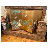 Asian screen, 4 panels
