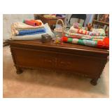 Primative blanket chest